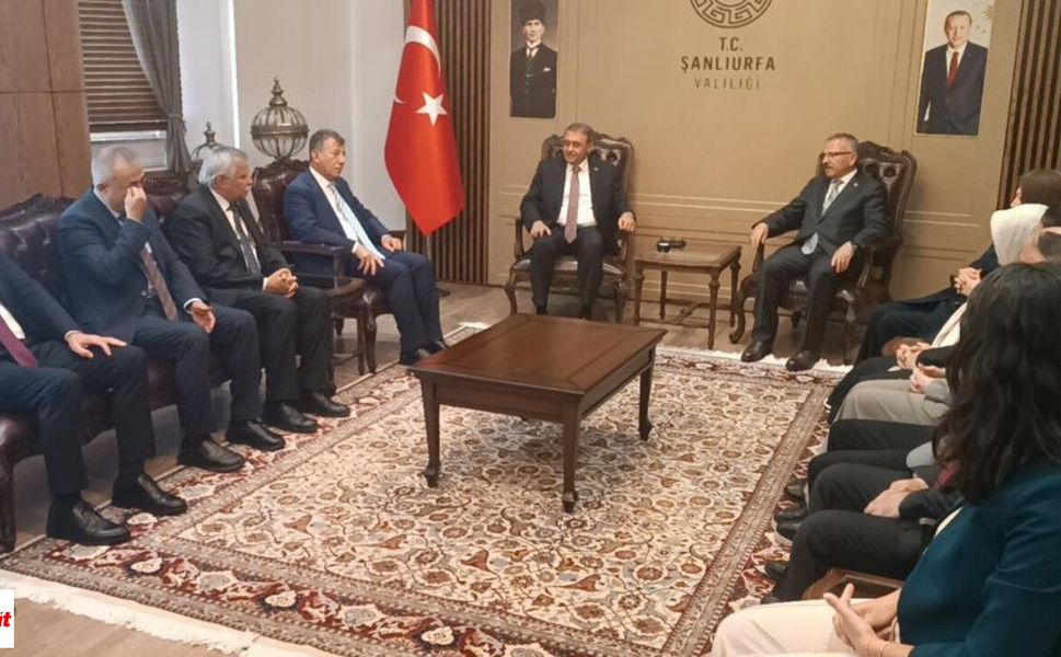 Tokatlı Vekil Başkanlığındaki Heyet Şanlıurfa'da