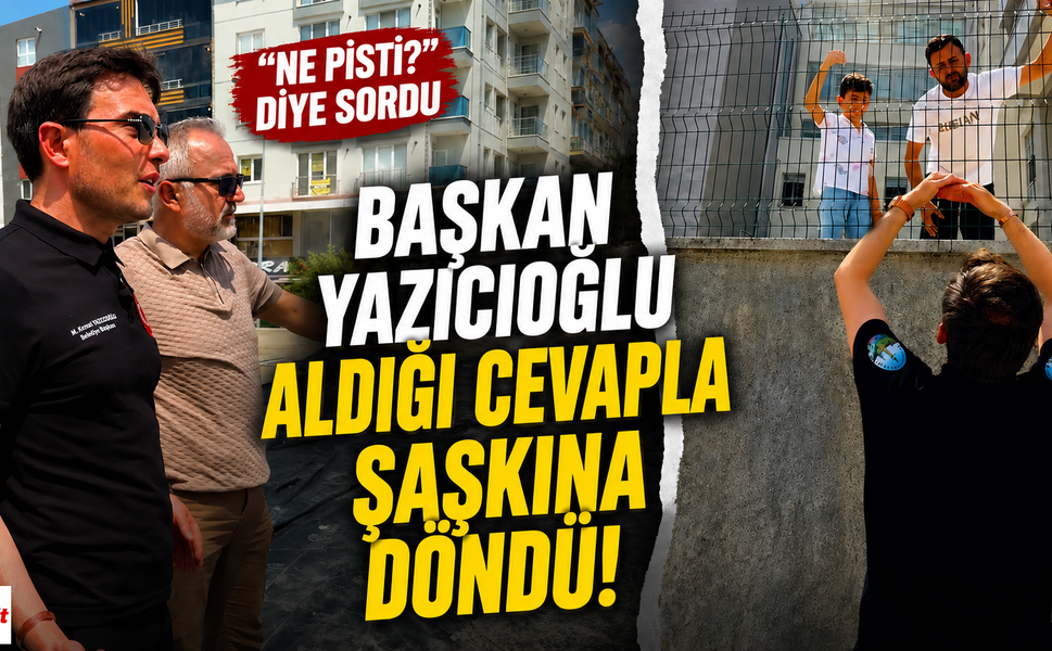 Başkan Yazıcıoğlu "Ne Pisti?" Diye Sordu, Cevap Karşısında Şaşkınlığını Gizleyemedi