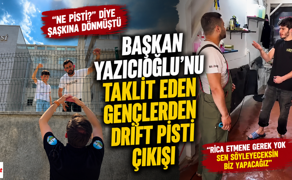 Tokat'ta Drift Pisti İsteği Sosyal Medyada Yeni Videoyla Devam Etti