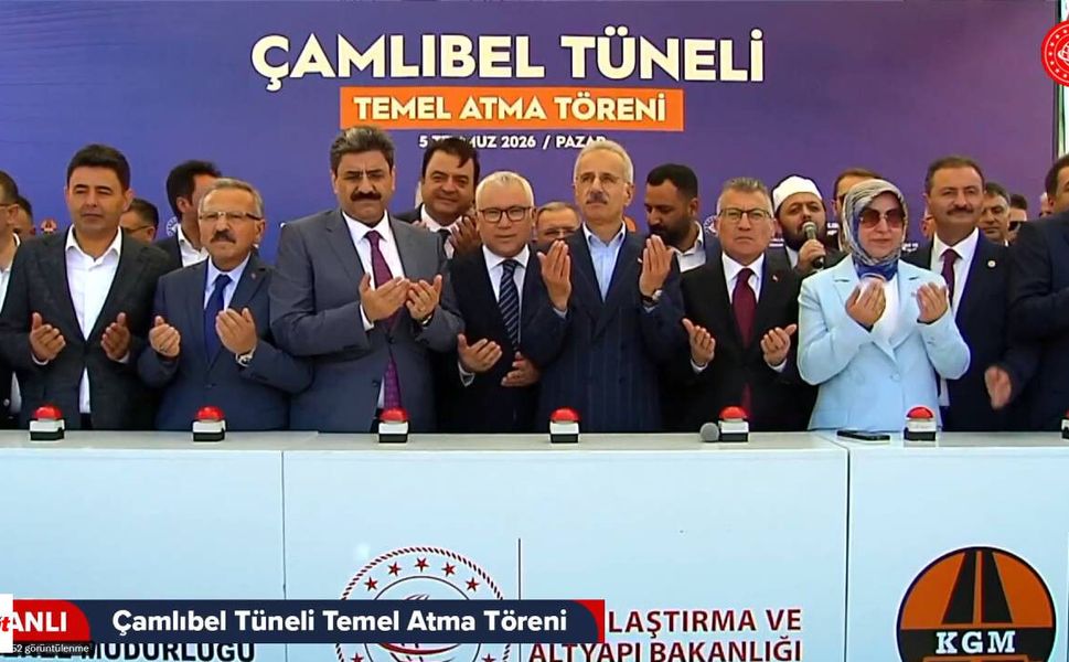 Çamlıbel Tüneli'nin Temeli Atıldı: Bakan Uraloğlu'ndan Tokat ve Sivas'a Dev Ulaşım Müjdesi