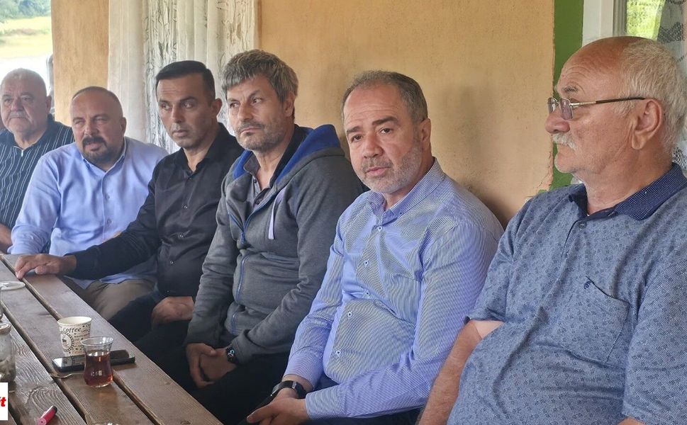 Adem Dizer, Gökdere Havzası Muhtarlarıyla Eze Köyü'nde Buluştu