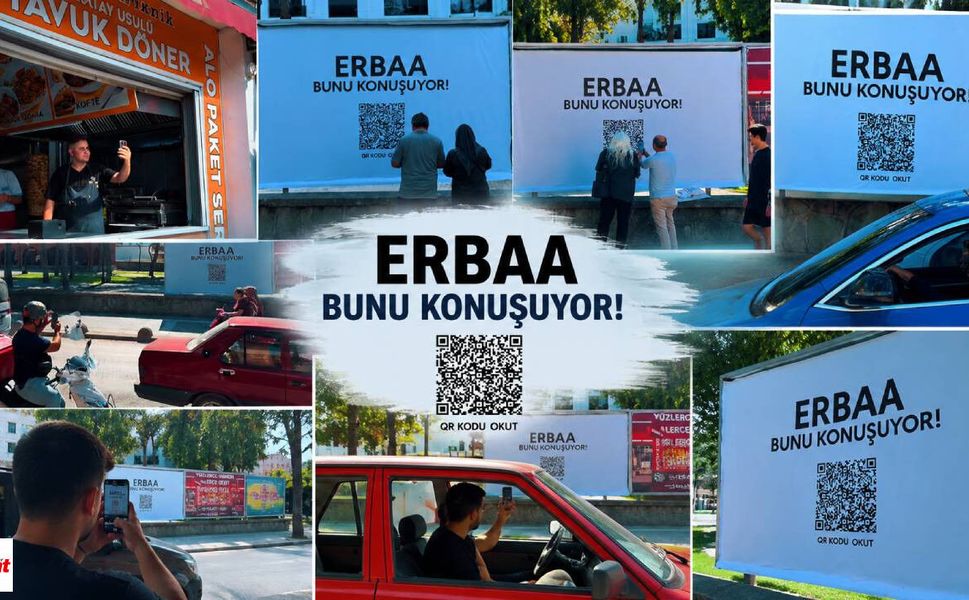 Erbaa'nın Her Köşesinde Aynı Soru: "Erbaa Bunu Konuşuyor" Afişlerinin Sırrı Ortaya Çıktı!