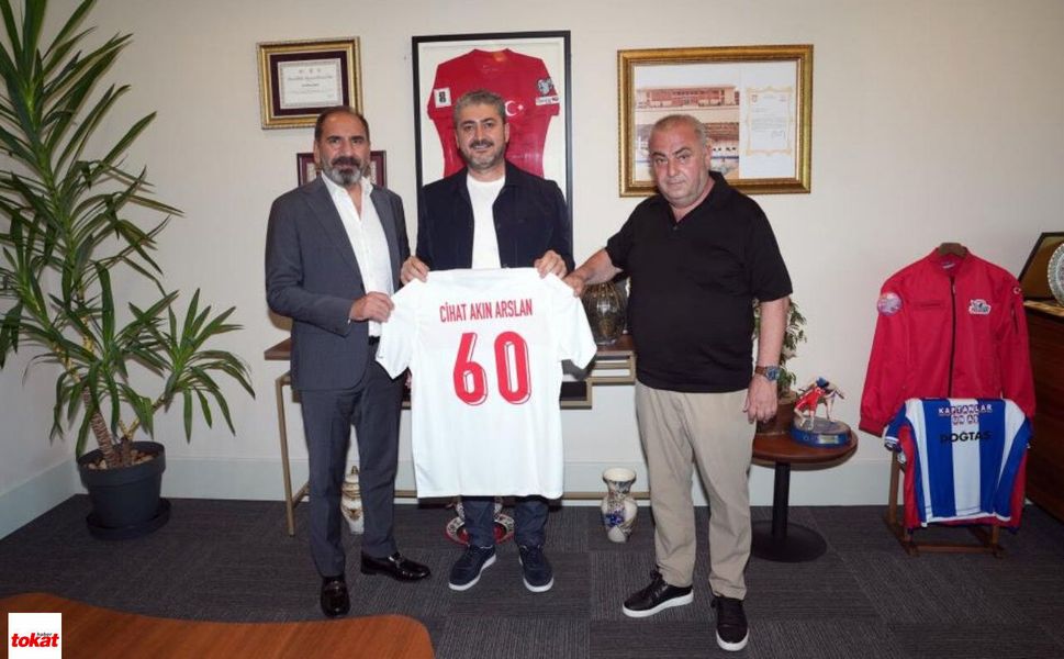 Erbaaspor Başkanı Cihan Akın Arslan'dan, TFF Başkanına ziyaret