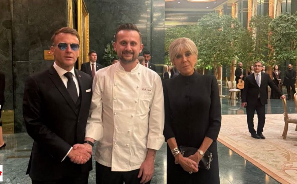 Beştepe’de Tarihi Akşam Tokat'ın Lezzeti Fransa Yolcusu Macron Tokat Asma Sosuna Hayran Kaldı