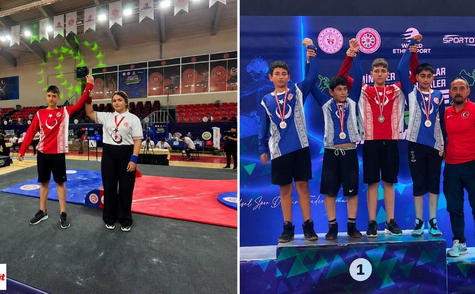 Mas Güreşi Türkiye Şampiyonası'nda Niksar'a Bronz Madalya