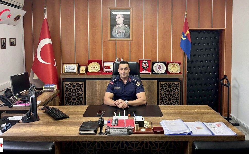 Niksar'ın Yeni İlçe Jandarma Komutanı Görevine Başladı