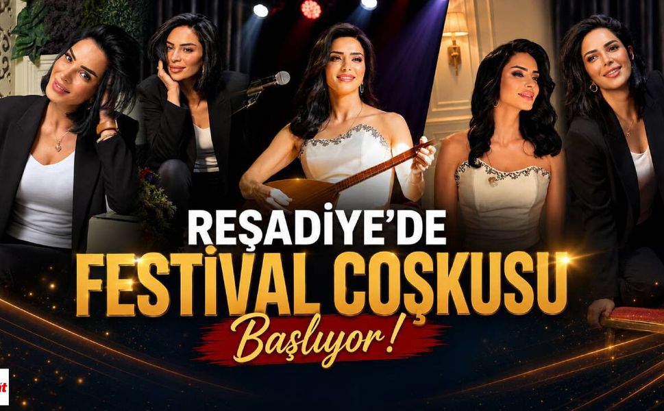 Reşadiye'de Festival Coşkusu Başlıyor! Özlem Özdil Sevilen Türküleriyle Sahne Alacak