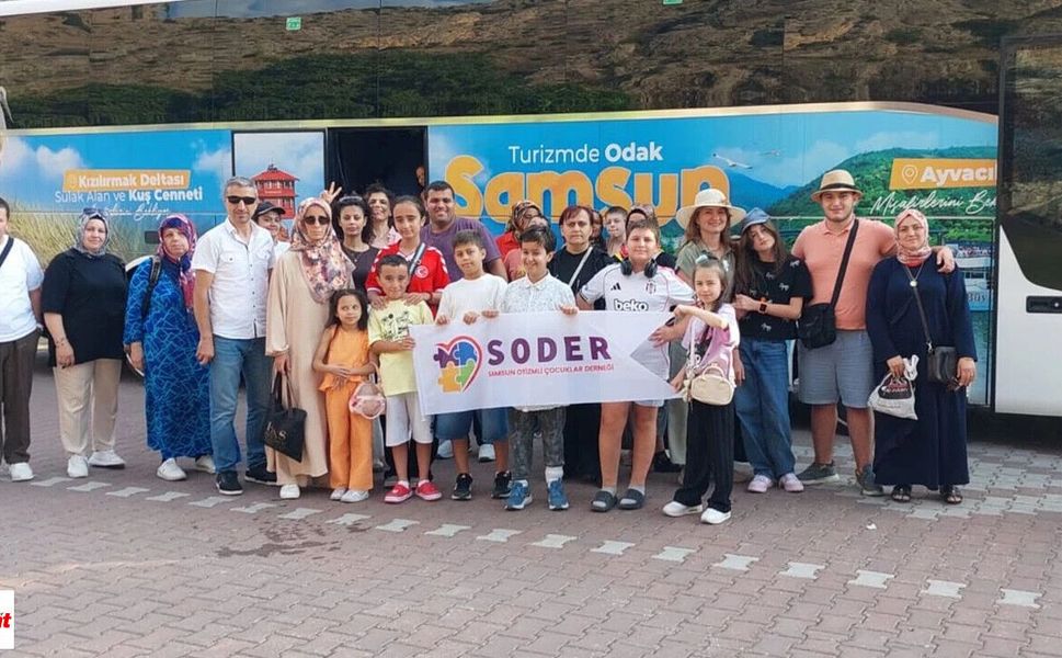 Samsun'dan Tokat'a Anlamlı Kültür Gezisi: Otizmli Çocuklar Tarihle Buluştu