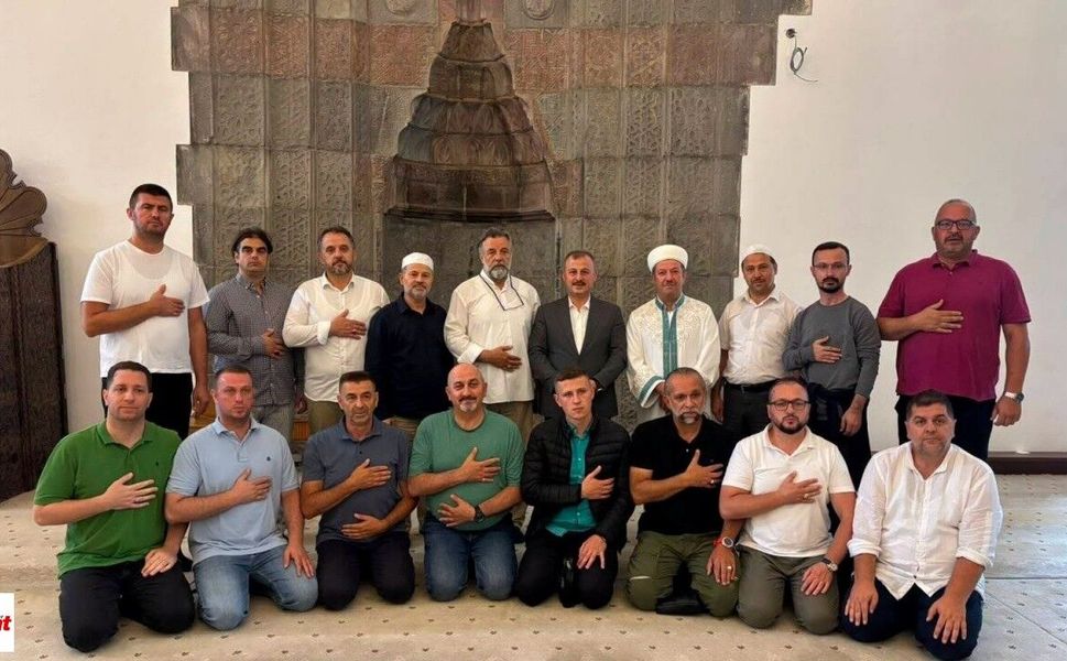Saraybosna Üniversitesi Heyeti Niksar'da