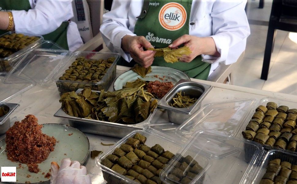 Tokatlı Kadınlar Üretiyor, Türkiye Tüketiyor: Coğrafi İşaretli Sarma Yoğun Talep Görüyor