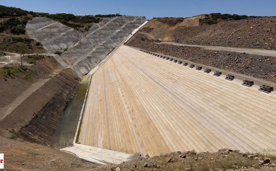 Sulusaray Barajı'nın Gövde Dolgusunun Bu Yıl Tamamlanması Hedefleniyor