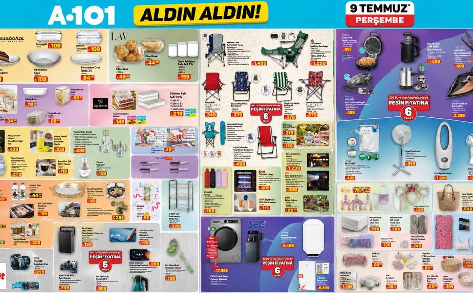 Tokat A101'lerde 9 Temmuz Fırsatları Belli Oldu!