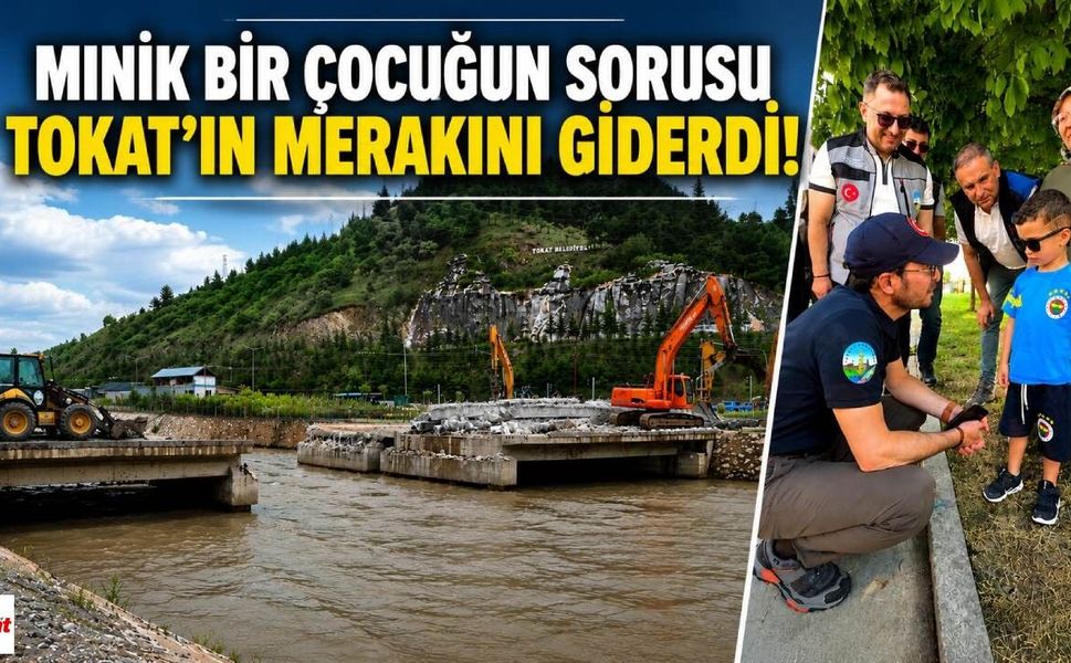Minik Bir Çocuğun Sorusu Tokat'ın Merakını Giderdi!