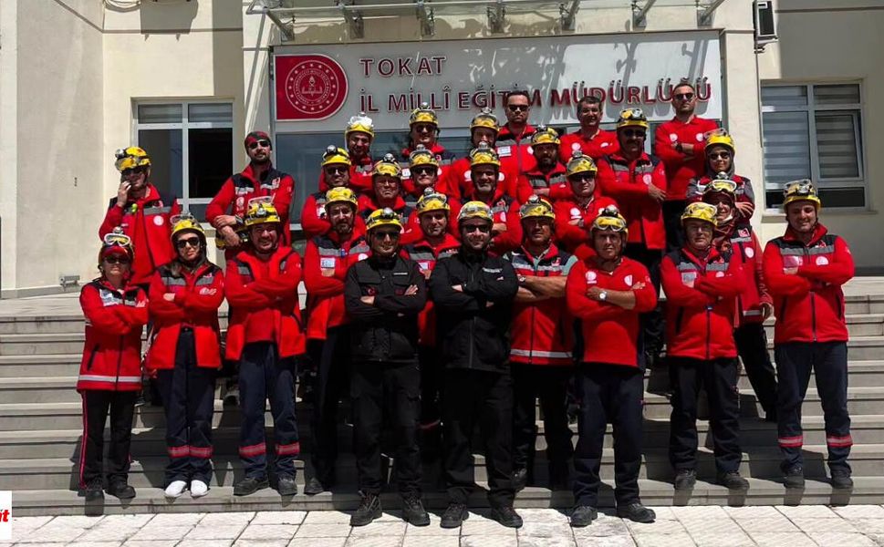 Tokat'ta Bir İlk Yaşandı: Gönüllü Öğretmenler Arama Kurtarma Yapacak