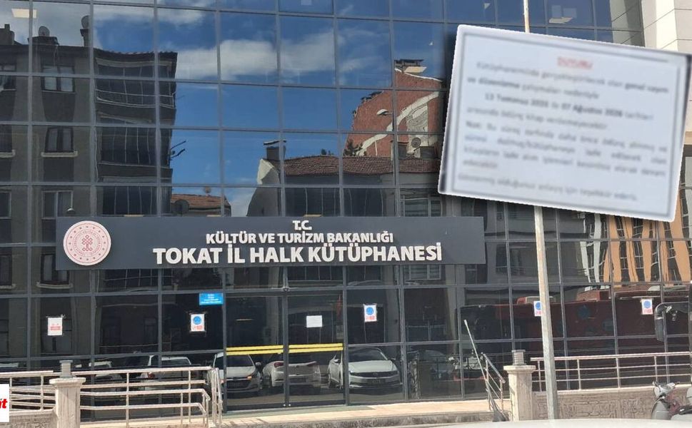 Tokat'ta kütüphaneye giden bu yazı ile karşılaştı: Hayalleri yıkıldı