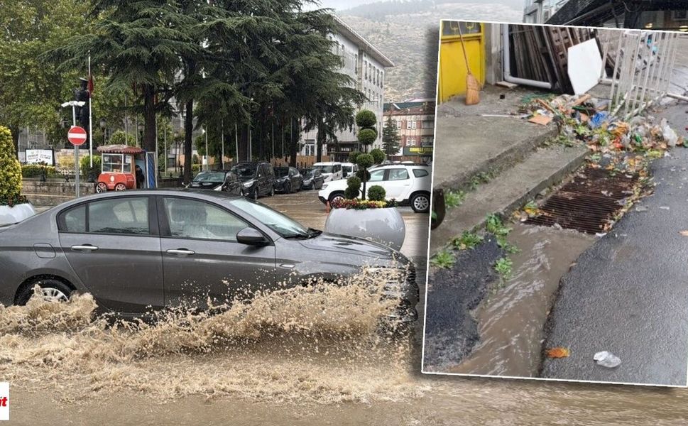 Tokat'ta yağış sonrası yollar göle dönmüştü: Belediye vatandaşları, vatandaşlar belediyeyi sorumlu tuttu