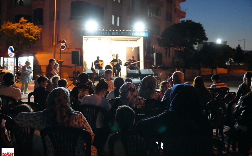 Turhal'da Mahalle Konserleri Yeniden Başladı