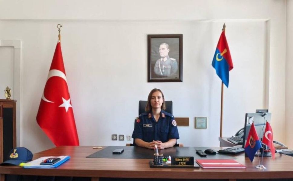 Tokat'ta Bir İlk: İlk Kadın İlçe Jandarma Komutanı Göreve Başladı