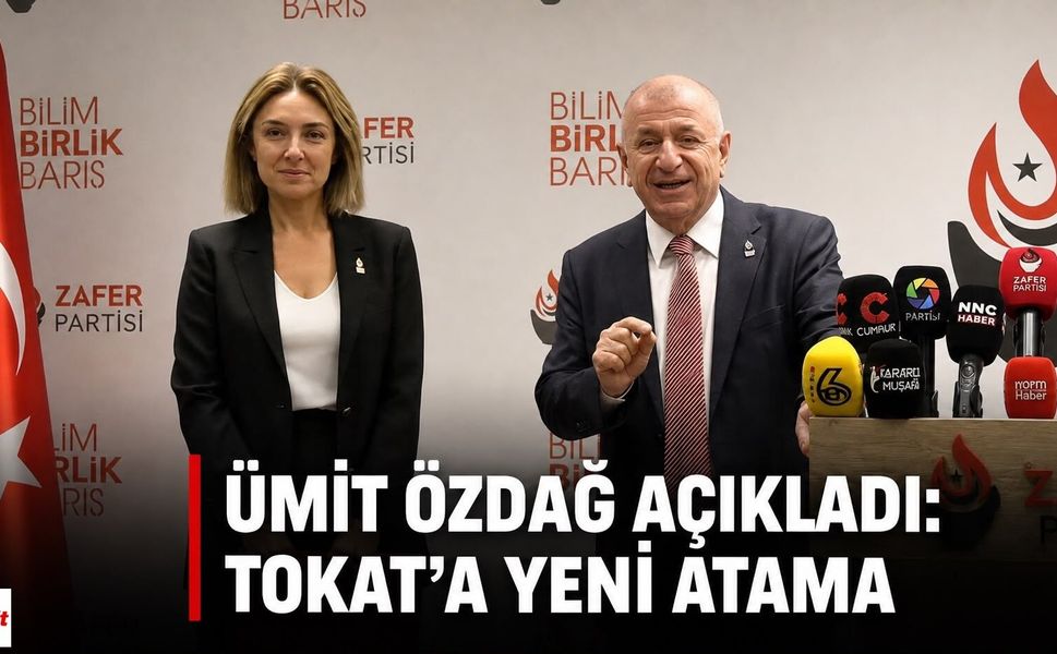 Tokat’a Dikkat Çeken Atama: Ümit Özdağ İsmi Açıkladı