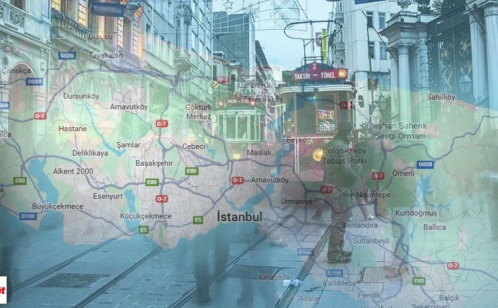 İstanbul’un memleket haritası şaşırttı: Tokat 4 ilçeyle batıyı sardı
