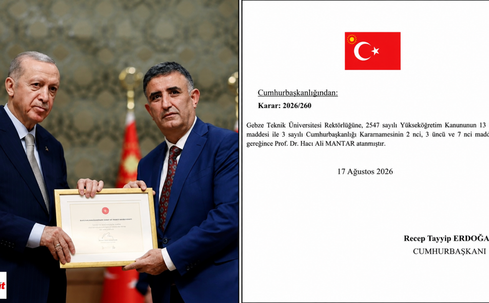 Suat Mantar’ın Ağabeyine Önemli Görev: Cumhurbaşkanı Erdoğan Rektörlüğe Atadı