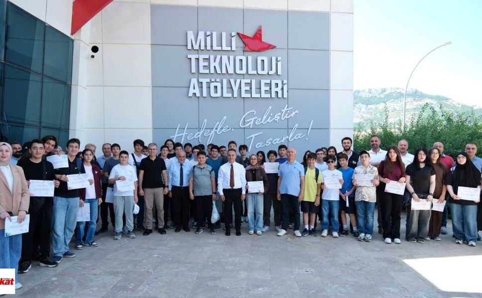 Tokat’ta Lise Öğrencileri 9 Gün Boyunca Teknolojiyle Buluştu