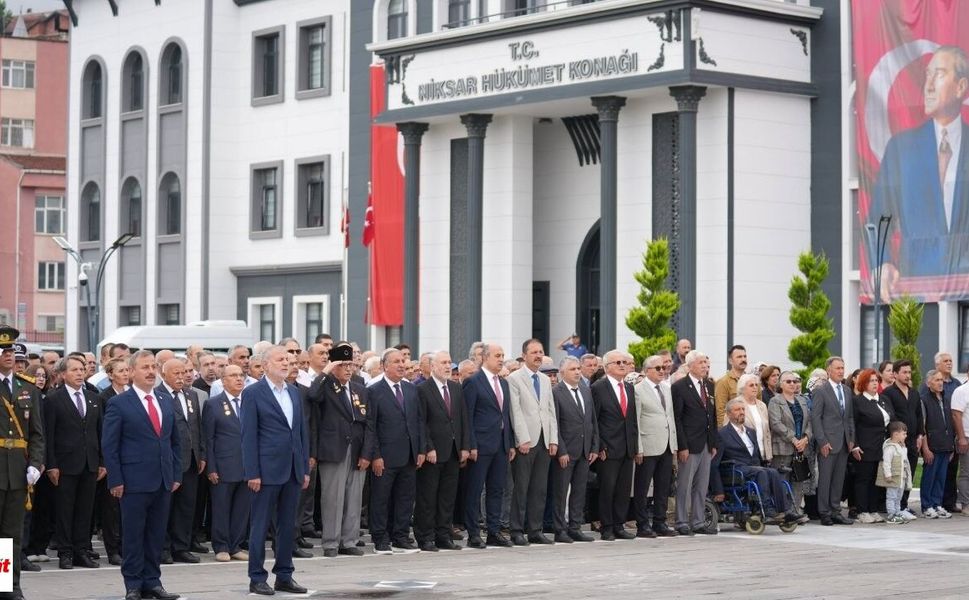 Niksar’da 30 Ağustos Coşkusu: Büyük Zafer’in 104. Yılı Kutlandı