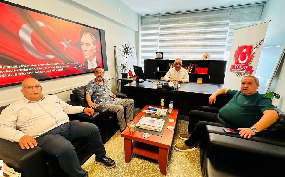Osmaniye Gazeteciler Cemiyeti'nden TOBKON'a Ziyaret