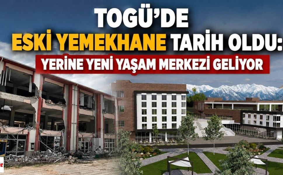 TOGÜ’de Öğrencileri Yeni Bir Merkez Bekliyor: Eski Yemekhanenin Yerine Çok Amaçlı Tesis