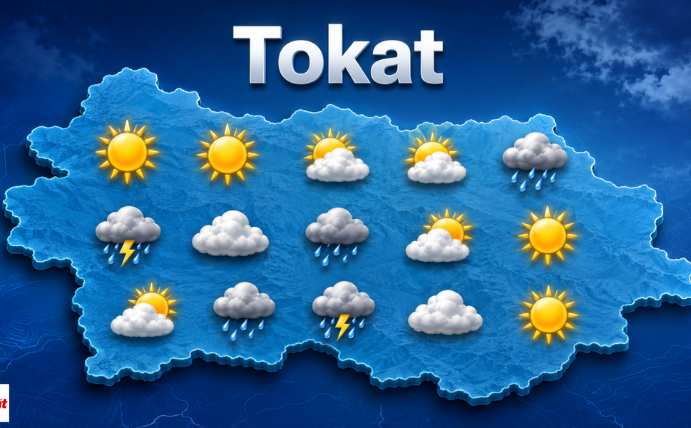 Tokat’ta Bugün Hava Nasıl Olacak? Sağanak Yağışa Dikkat