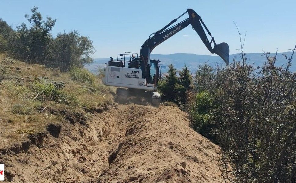 Tokat’ın Köylerinde Yoğun Mesai: Yol, Su ve Altyapı Çalışmaları Sürüyor