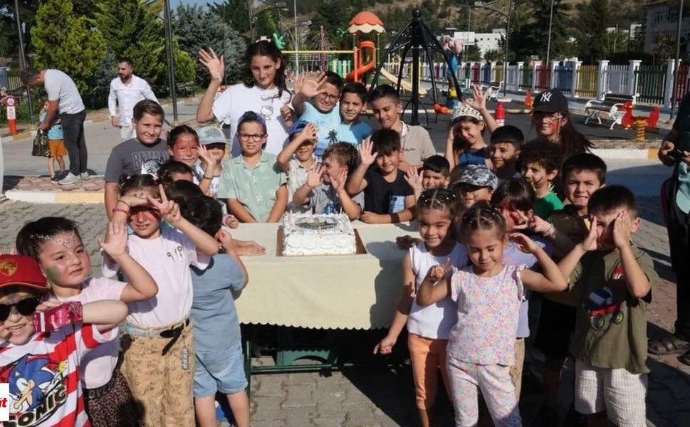 Tokat’ta Ağustos ayında doğan miniklerin doğum günü birlikte kutlandı