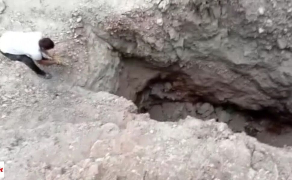 Tokat’ta 20 Metrelik Çukurdan Ses Geldi: İçinden Bakın Ne Çıktı
