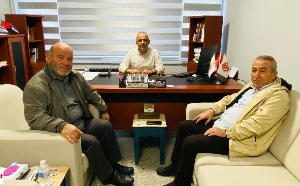 Amasya basınından Kemal Özdilek’e taziye ziyareti