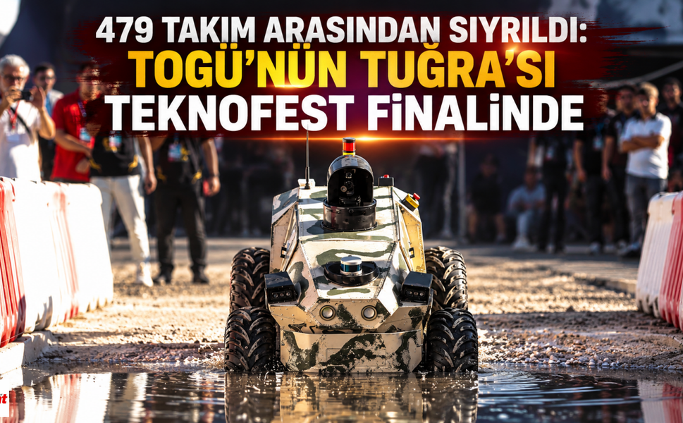 479 Takım Arasından Sıyrıldı: TOGÜ’nün Tuğra’sı TEKNOFEST Finalinde