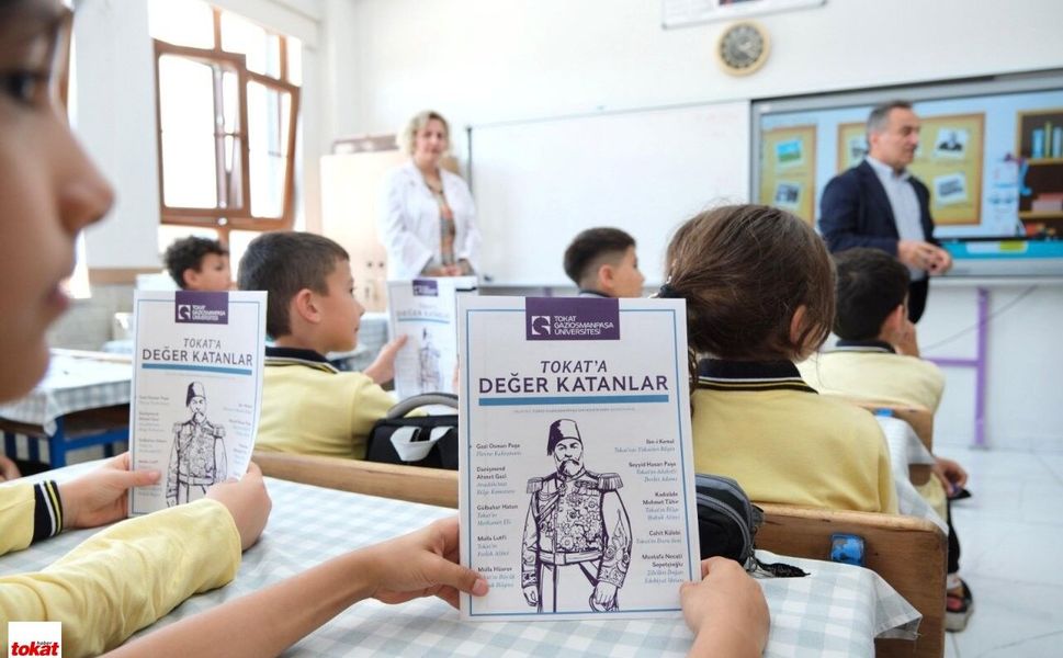 TOGÜ’nün “Tokat’a Değer Katanlar” kitabı öğrencilerle buluştu
