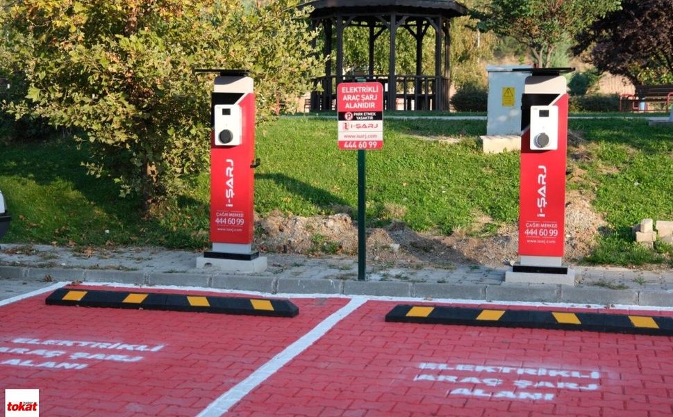 TOGÜ kampüsüne elektrikli araç şarj istasyonları kuruldu