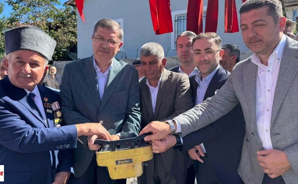 Erbaa’nın Karaağaç Köyü’ne 3 yeni yatırım: Temelleri atıldı