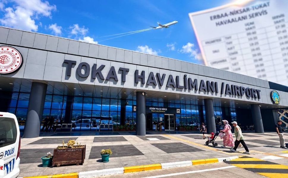 Erbaa ve Niksar’dan Tokat Havalimanı’na Servis Başladı: İşte Saatler ve Ücretler