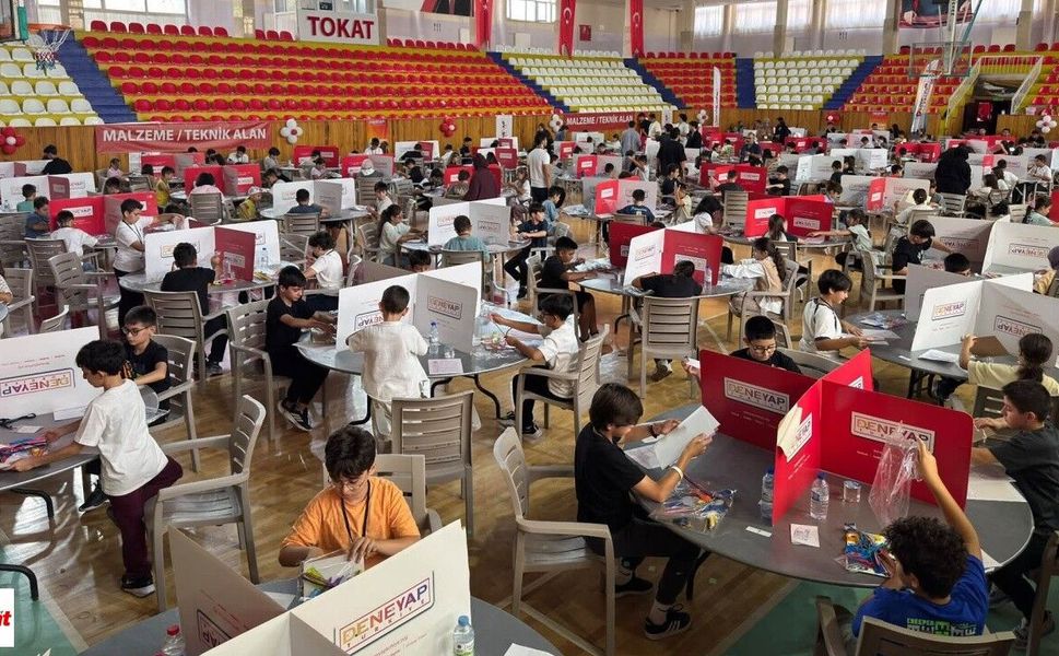 Geleceğin teknoloji yıldızları Tokat’ta: Tasarladılar, ürettiler, sundular