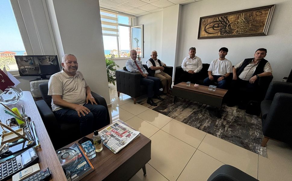 Tokat ve Yozgat basınından BİK Samsun Bölge Müdürü Nedim Engin’e ziyaret