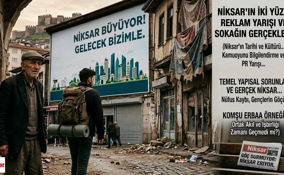 1 İlçe 2 Yönetici Peki Bu Niksar Kimin Eseri?
