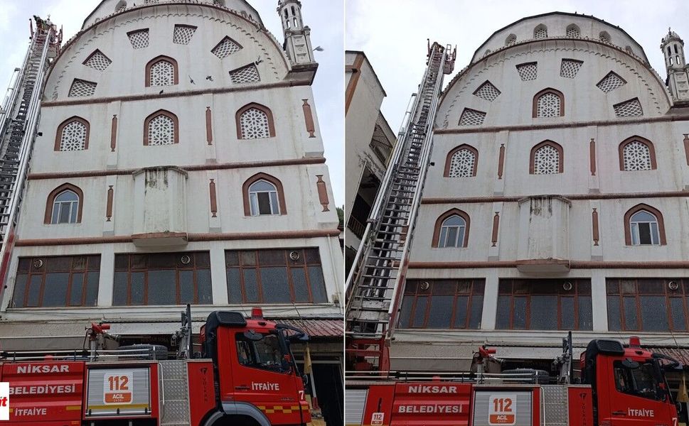 Niksar Arasta Camii Minaresinde Hareketli Dakikalar