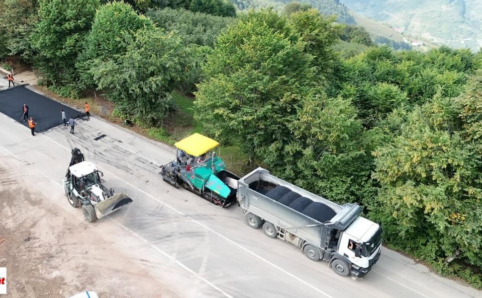 Ordu-Tokat Arasındaki O Yolda Çalışma Başladı: Hasarlı Bölümler Yenileniyor
