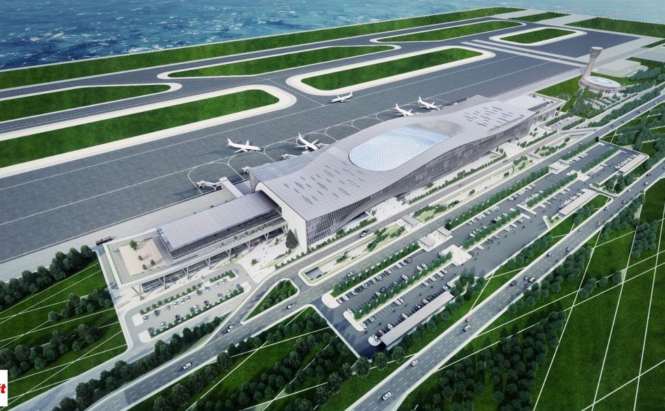 Deniz Üzerinde Dev Havalimanı Kurulacak 3240 Metrelik Pisti Olacak  16 Milyon Yolcu Taşıyacak Ve 2033 Açılacak