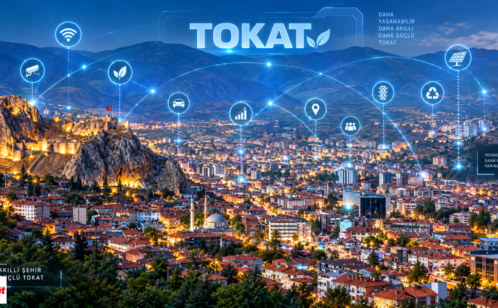 Tokat’ta akıllı şehir dönemi: Trafikten atık yönetimine yeni yol haritası