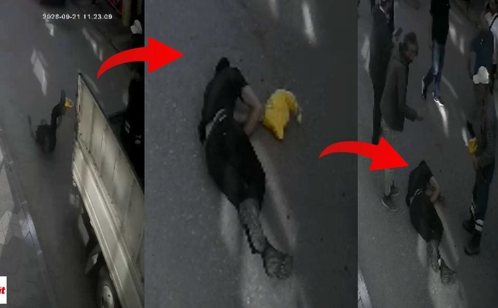 Tokat’ta Korkutan Anlar: Kamyonet Kasasından Yola Düştü