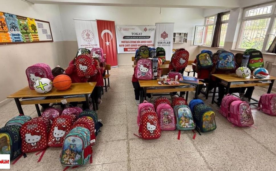 296 Yıllık Vakfın Hayır Şartı Tokat’ta Öğrenciler İçin Yaşatıldı