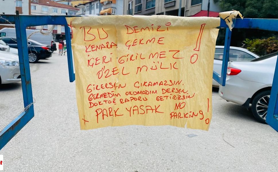 Tokat’ta sıra dışı park uyarısı