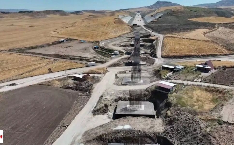 Tokat’ın 158 Km Kuzeybatısındaki YHT Hattında İlerleme Yüzde 40’ı Aştı 12 Milyon Yolcu Taşıyacak